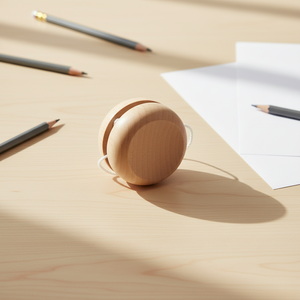 Cadeaux pour enfants, mini yo-yo en bois, professionnel, 2A <span class=keywords><strong>Tricks</strong></span>, jouets éducatifs nostalgiques, logo personnalisé, certifié EN71 - Product Image 6