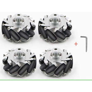 Nouvelle conception de roue Mecanum robuste de 60 mm pour les machines de construction et les robots parallèles - Product Image 5