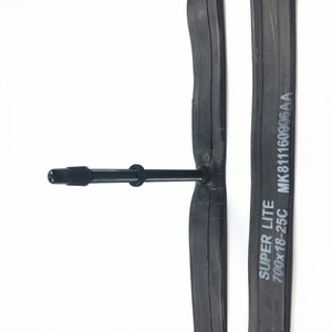 Cámara de aire para bicicleta 700C 23C 25C 28C 35C 45C con válvula Presta y Schrader para bicicleta de carretera - Product Image 4