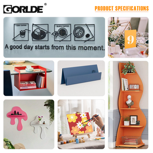 GORLDE Atacado de Chapas de Acrílico Coloridas de Alta Brilho e Espessura Personalizada para Sinalização Publicitária com Luz LED - Product Image 3