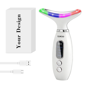 ลดเหนียง 4 โหมด เครื่องนวดหน้าแบบชาร์จ USB อุปกรณ์ดูแลผิวหน้า ยกกระชับผิวบริเวณลำคอ - Product Image 1