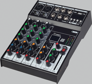 Beginner-Friendly Mini Audio Mixer From Trusted Producer, Plug And Play Small <b>Mixing</b> Board For Podcast Home Karaoke Daily Usage - Product Image 2
