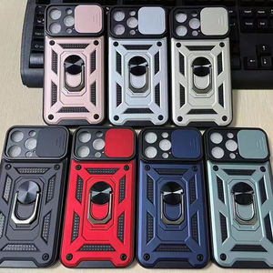 Étuis de téléphone portable à fenêtre coulissante pour Tecno Pova <span class=keywords><strong>6</strong></span> porte-anneau béquille caméra housses arrière de protection pour Tecno Camon 30 5G - Product Image 3