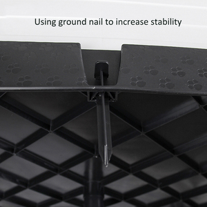 Gran oferta 2024, cama de plástico con agujeros de aire de lujo para mascotas, gran interior y exterior para gatos y perros, patrón sólido empaquetado en cartón - Product Image 6