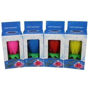 Lotus Music Birthday Candle Single Double Layer Rotating Flowering Singing Cake Decoration For Children - Product Image 3