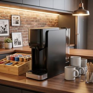 Machine à expresso multi-capsules 4 en 1, 20 bars, <span class=keywords><strong>compatible</strong></span> avec Nespresso <span class=keywords><strong>Dolce</strong></span> <span class=keywords><strong>Gusto</strong></span> ESE Pod <span class=keywords><strong>Lavazza</strong></span> MIO, cafetière 1450W, 0,6L - Product Image 5