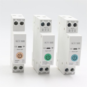 Disjoncteur WiFi Mali Peak 80-300V 63A sur rail DIN avec mesure et connectivité Tuya Smart pour contrôle industriel - Product Image 1