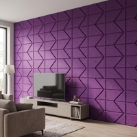 Panneau de séparation décoratif pour salle de réunion, studio, zone de réception et décoration intérieure moderne, autocollants muraux en feutre