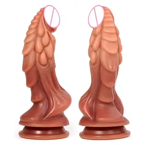 Silicone Dildo 8.6 inch Dragon Dildo Large Size 11.4" Realistic Dildo Horse Pene With Strong Suction Cup Women Masturbation Toy