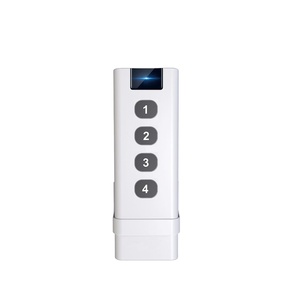 Zigbee tuya nhà thông minh 4-nút cảnh điều khiển từ xa chuyển đổi thông minh với ứng dụng & điều khiển bằng giọng nói <span class=keywords><strong>PC</strong></span> Chất liệu hẹn giờ tự động hóa - Product Image 1