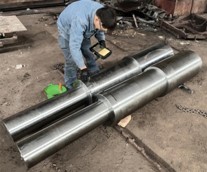 Trục công nghiệp nặng cho các nhà máy cán, Máy Nghiền gió tuabin tùy chỉnh kích thước lớn đường kính 50-1000mm, nhà máy trực tiếp OEM. - Product Image 4