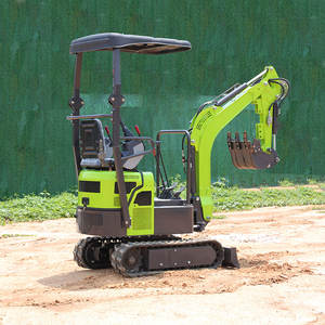 Fabricante directo 1Ton Crawler Mini Excavadora Motor/Motor de alta eficiencia Orchard Reclamation Municipal PLC Pump 1 año - Product Image 2