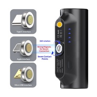 Mini Banco de Energía Portátil en Forma de Cápsula de 5000 mAh, 3 en 1, con Enchufe Integrado, Cargador Portátil de Emergencia para Teléfono Móvil y Regalo Promocional