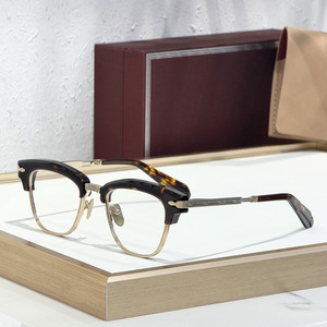 แว่นตาทรงกลม <span class=keywords><strong>SARTRE</strong></span> กรอบไทเทเนียม เลนส์เรซิน ป้องกันแสงสีฟ้า โพลาไรซ์ แฟชั่นลำลองสำหรับทุกเพศ - Product Image 3
