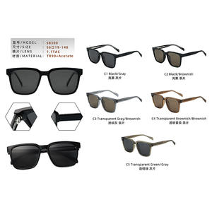 Shenzhen Versatile alla moda occhiali da sole da uomo di lusso quadrati per il tempo libero all'aperto polarizzati occhiali da sole personalizzati <span class=keywords><strong>TR</strong></span> - Product Image 5