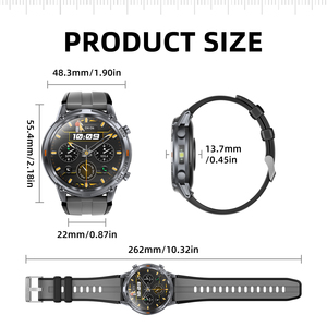 Đồng hồ thông minh S350 Đồng hồ thông minh 1.53 inch HD màn hình lớn BT cuộc gọi với đèn pin kiểm tra Chỉ Số Tình yêu IP68 Đồng hồ thông minh nam nữ chống nước - Product Image 6