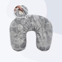 Coussins chauffants pour le cou Heart Impress, chauffés au micro-ondes, avec des billes de perles d'argile pour la thérapie par la chaleur, compresses chaudes