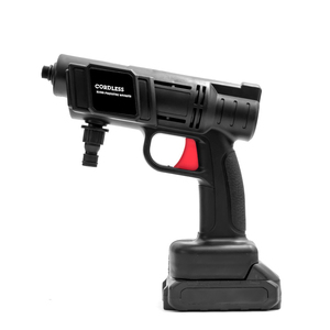 HILDA KHC-MX Mini High 37Bar 21V Battery DIY Portable Car Gun KHC-MX Factory Direct Sale Mini <b>Sprayer</b> High Car Washing - Product Image 3