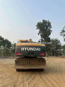 Excavatrice sur pneus Hyundai 21 tonnes 210w-9, excavatrice d'occasion, Hyundai 210w-9 d'origine coréenne - Product Image 5
