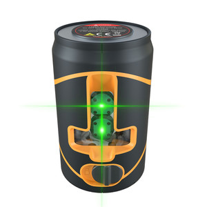 INORM Neues Design 2-Linien-Kreuzlaser mit Grünem Strahl, <span class=keywords><strong>Cola</strong></span>-Form, Selbstnivellierender Laser-Nivelliermesser für Bauarbeiten - Product Image 1