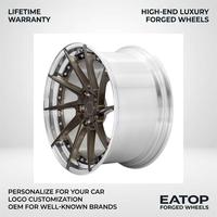 EATOP Deep Concave 2 Pieces Forged Wheels 18-22 Inch 5x130 5x120 untuk Porsche Cayenne, BMW X5 X6 X7, BENZ GLS, AUDI Q7, Tesla S X