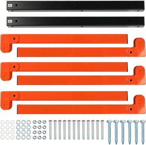 3-Level <b>Wall</b> Mount Wood <b>Storage</b> System Lumber <b>Storage</b> Rack Organizer - Product Image 3