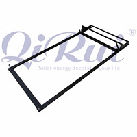 Réservoir de veste en émail fendu 200L à plaque plate, système de chauffe-eau domestique à économie d'énergie solaire