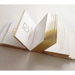 Luxus Shinny Goldfolie Rand benutzer definierte Luxus Shinny Goldfolie Rand Luxus Form kreative Business-Service-Karten kostenlos für niedrige Kosten