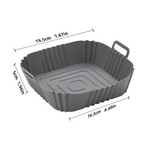 Nouveau Tapis de Cuisson en Silicone Durable et Facile à Utiliser pour Friteuse à Air, Tapis de Four en Silicone de Qualité Alimentaire pour Friteuse à Air - Product Image 2