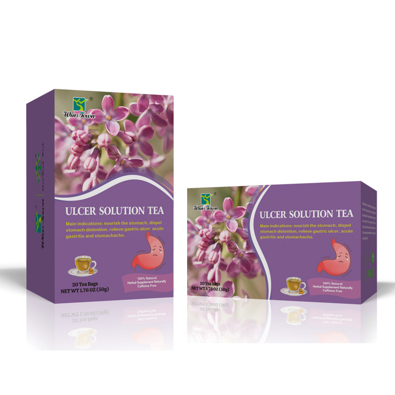 Stomach Care Tea , Containing a Variety of Beneficial Ingredients Such As Poria Cocos and Chinese Yam, Sugar-free Caffeine-free.
