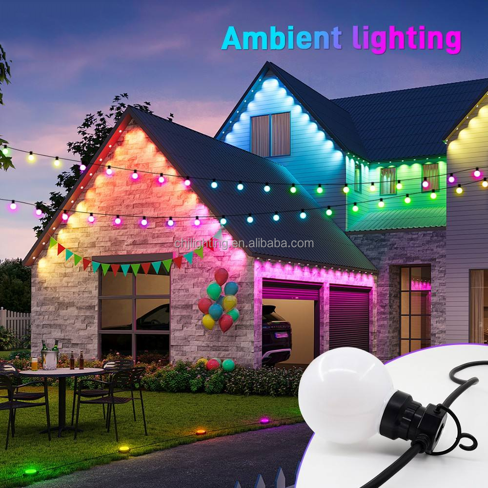Programmable Pixel Matrix Sphere Ball String Light 12V 24V RGB 360 Degree 3D Pixel LED Ball