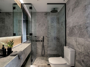 SH STONE Tundra Gris Marbre Moderne Poli Naturel Nuage <span class=keywords><strong>Dora</strong></span> Gris Marbre Hôtel Villa Mur Plancher Dalle De Marbre pour Comptoirs - Product Image 6