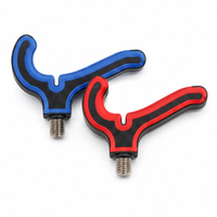 Support de canne à pêche en caoutchouc souple avec grip interne pour la pêche à la carpe en rive, compatible avec Rod Pod et Bank Stick - Fournisseur professionnel
