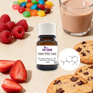 น้ำมันหอมระเหยกลิ่นเครื่องสำอางเกรดบริสุทธิ์100% เหมือนแกมมาเมทิลไอโอโลนธรรมชาติสำหรับโลชั่นผมน้ำมันและการแต่งกลิ่นอาหาร - Product Image 2