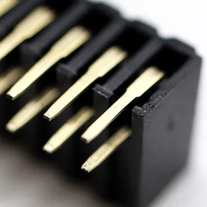 Hot Koop Dual Rijenafstand 2.0Mm Posities 02-40pins Dubbele Rij Kant Plug 90 180 Graden Pin Header Vrouwelijke Connectoren