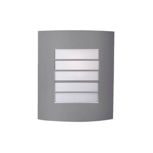 Lampada da parete in acciaio inossidabile, resistente alle intemperie, con luce LED efficiente, ideale per l'illuminazione esterna e - Product Image 1