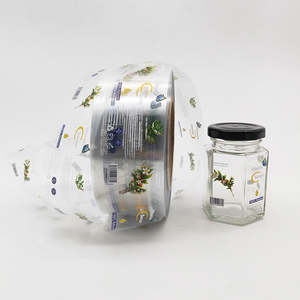 Etiquetas Adhesivas de Papel con Estampado en Caliente con Lámina Dorada, Etiquetas de Vinilo Transparente Personalizadas, Etiquetas Adhesivas Transparentes Impermeables con Logotipo - Product Image 4