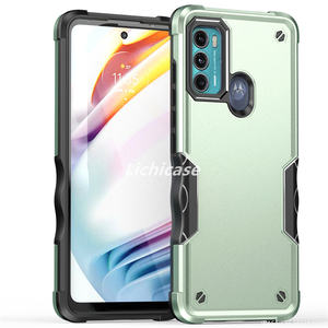 Lichicase Buena calidad TPU PC Combo Phone Case para Motorola Moto G <span class=keywords><strong>Play</strong></span> <span class=keywords><strong>2022</strong></span> Anti-knock Cover - Product Image 4