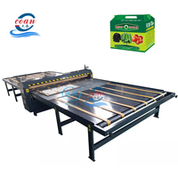 Carton de vente directe Machines de découpe et de rainage Machine de table plate