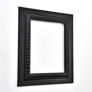 Personalizzazione all'ingrosso 8x10 12x16 A2 A1A3 A4 nero grande cornice in legno modanatura per Baby Family Pet <span class=keywords><strong>foto</strong></span> pittura a olio immagine - Product Image 4