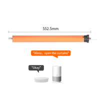 Moteur de volet roulant intelligent flexible et silencieux pour auvent vertical électrique