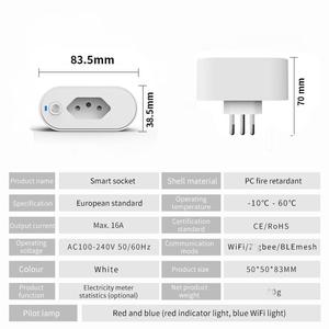 SIXWGH Tasmota Open Source 16A Interruptor Inteligente Brasileño/Reino Unido Compatible con Control Local MQTT, <span class=keywords><strong>Home</strong></span> Assistant, Alexa, <span class=keywords><strong>Google</strong></span> WiFi, <span class=keywords><strong>ESP32</strong></span>, DIY para el Hogar - Product Image 6