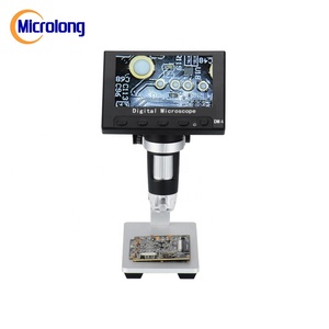 Microlong DM4 Portable Stereo Digital 8 LED Lights 4.3" LCD Screen 720P Video Resolution Adjustable Brightness DM4 Lcd Screen Di - Product Image 5