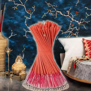Bâtons d'encens indiens écologiques au parfum naturel de cerise (Orange) – Prix de gros imbattable - Product Image 3