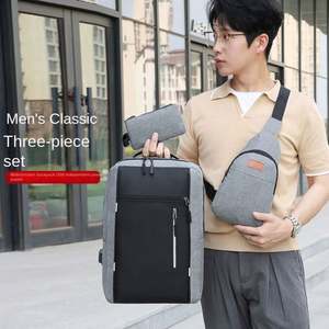 ODM/OBM Factory Direct Sales Fashionable 3Piece Set Laptop <b>Backpacks</b> and Durable School Bags 3Piece Set Laptop <b>Backpack</b> - Product Image 3