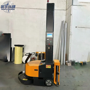 Intelligent PLC Control Self-propelled Portable <strong>Robot</strong> Stretch Wrapping Machinery <strong>Robot</strong> Pallet Wrapper - Product Image 1