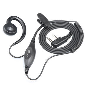 Walkie-talkie con gancho para la oreja, auriculares tipo G con reducción de ruido, con cabeza <span class=keywords><strong>K</strong></span> micrófono de mano, auriculares Baofeng UVK5 K6 8800 <span class=keywords><strong>8600</strong></span> - Product Image 2