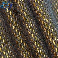 Tissu en maille double couche 100% polyester 200g respirant et anti-humidité pour vêtements, baskets, chaussures de travail, couleur personnalisable