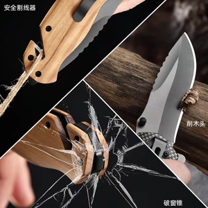 Arma de defensa personal, para camping, montañismo, viajes, cuchillo doméstico portátil, cuchillo plegable para frutas, plegable para exteriores - Product Image 2