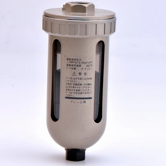 SMC tipi FRL üniteleri 1/2 inç su ayırıcı filtre pnömatik hava filtresi